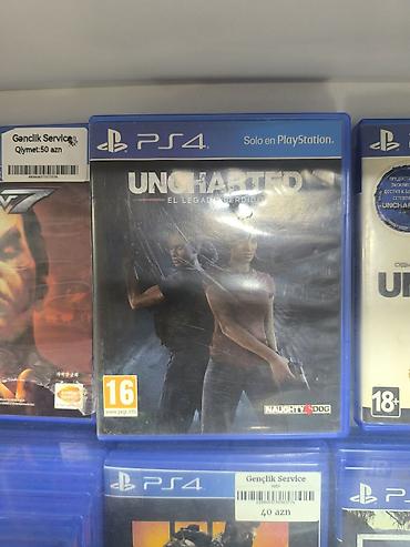 uncharted lost: Məhsul: PS4 oyun diski – Uncharted: The Lost Legacy (El Legado — 1
