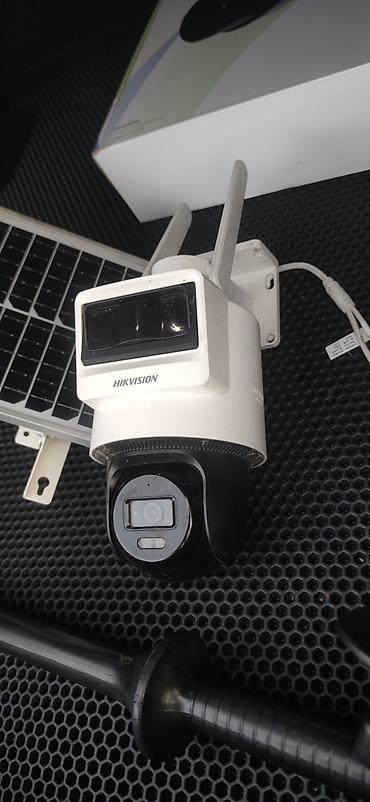 techno: Hikvision PT şəbəkə kamerası – günəş paneli ilə Model: Hikvision — 1
