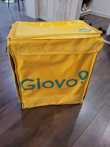 dlivery bag: Новый терморюкзак курьера Glovo - Большой изотермический рюкзак для — 2
