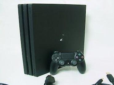PS4 (Sony Playstation 4): U ponudi Sony PlayStation 4 PRO konzola u odličnom stanju. PS4 PRO — 21