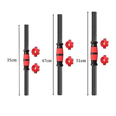 Ştanqlar və ştanq diskləri: Ştanq üçün qrif, Çəki: 2 kq, Yeni — 28