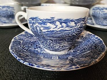 Ostali antikviteti: Solje engleske za kafu,caj Crown Ducal iz 70ih.god. Solje engleske — 5