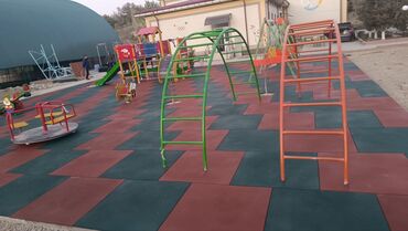 Резиновая плитка: Резиновая плитка для покрытий - Формат: модульные квадраты. - — 19