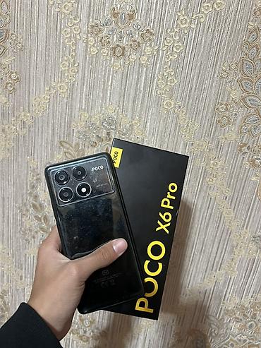 Poco X6 Pro 5G, Б/у, 256 ГБ, цвет - Черный