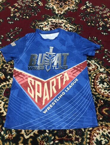 спортивный тренажёр: Спортивная футболка “SPARTA Wrestling League” (Bulat Wrestling) -