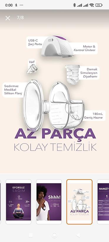 philips avent süd sağan: Mochi geyilə bilən döş pompası – rahat, simsiz və görünməz istifadə — 3