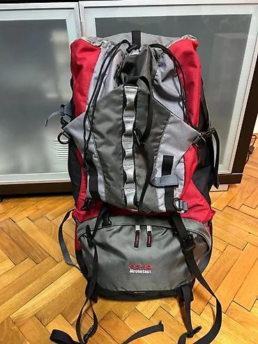 Sportske torbe i rančevi: Planinarski ranac Deuter Aircontact (AS 40) – crveno‑siva kombinacija — 4
