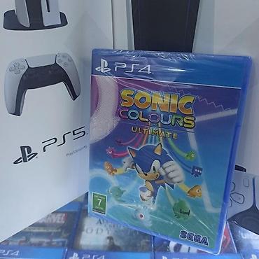 disk satisi: PS4 üçün "Sonic Colours" oyunu Playstation 4 üçün original oyun — 1