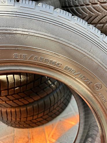 rb 26: Шины 215 / 65 / R 16, Всесезонная, Б/у, Пара, Легкий коммерческий транспорт (C/LT), Германия, Falken — 3
