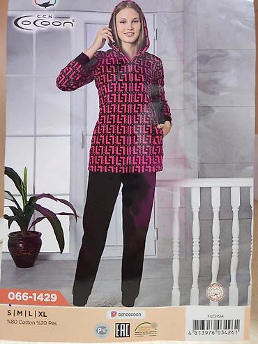 cot: Халат, Велюр, Турция, XS, M, L — 6
