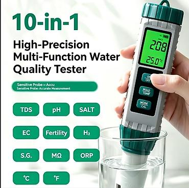 boca za co2: DIGITALNI TESTER KVALITETA VODE 10 U 1 – PH TDS EC ORP ✅ Novo — 4