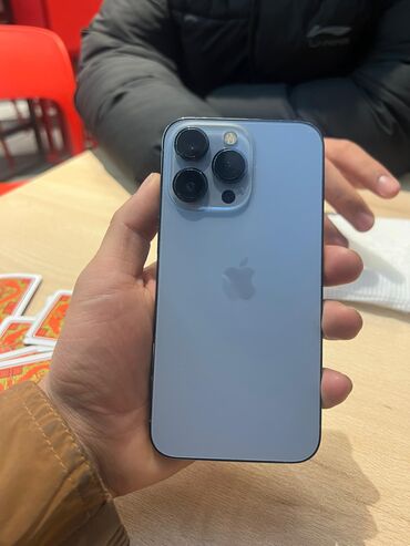 кийиз чехол: IPhone 13 Pro, Колдонулган, 128 ГБ, Blue Titanium, Каптама, 85 %