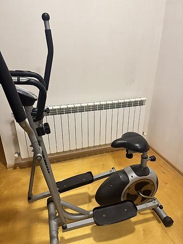 Elliptik trenajorlar: Eliptik velotrenajor - Tam bədən üçün kardio məşq aparatı: ayaq — 9