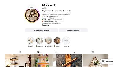 ev bezekleri instagram: 🎁 **DEKORA AZ-DAN XÜSUSİ HƏDİYYƏ KAMPANİYASI!** Evinizə gözəllik — 3