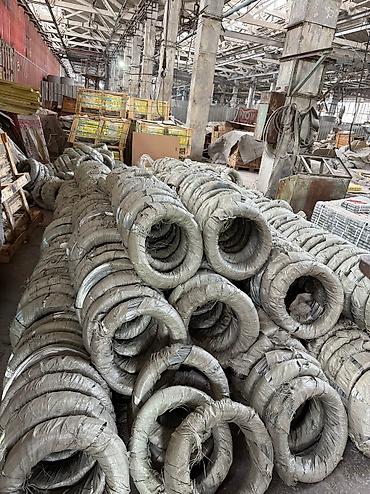 Металлическая проволока: Проволока вязальная т/о (ГОСТ 3282-74): •1,2мм •2,8ми •3,0мм •4.0мм — 2