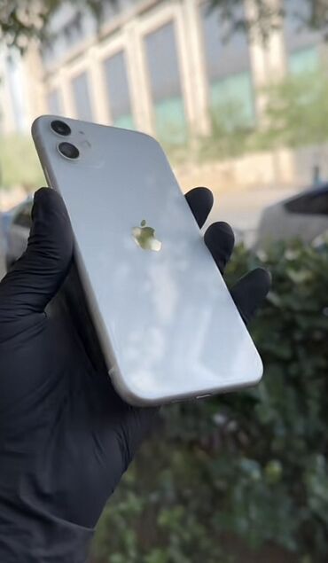 Apple iPhone: IPhone 11, 64 GB, White Titanium, Face ID