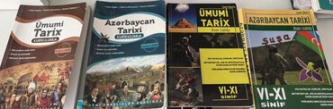 "Azərbaycan Tarixi" və "Ümumi Tarix" dərslikləridir. Anar İsayev-8