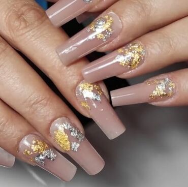 Manikür, pedikür: Manikür, Dırnaqların dizaynı, Evə gəlməklə — 2