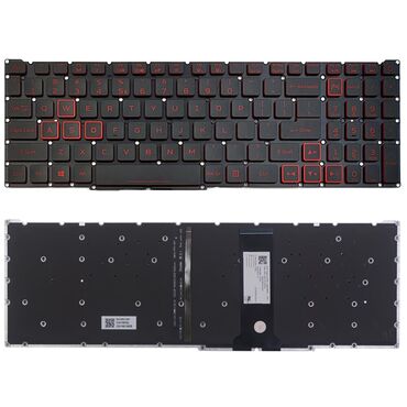 Батареи для ноутбуков: Клавиатура Acer Nitro 5 AN515-54 Арт.1871 AN517-51 Nitro 7 AN715-51