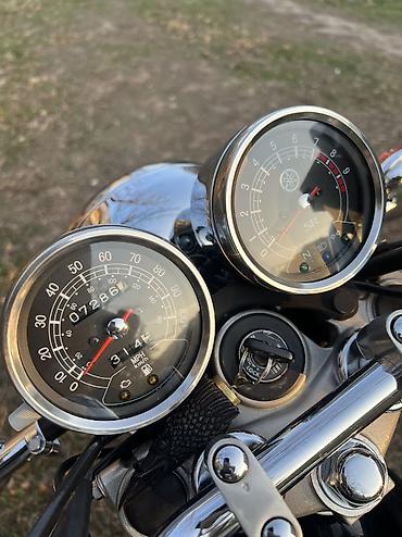 Мотоциклы: Классический мотоцикл Yamaha, 400 куб. см, Бензин, Взрослый, Б/у — 5
