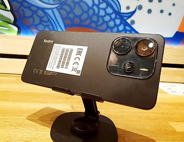 108: Redmi, Redmi Note 14, Б/у, 128 ГБ, цвет - Черный, 1 SIM, 2 SIM — 1