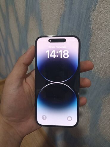 11pro makx ışlenmş: IPhone 14 Pro, 128 GB, Qara