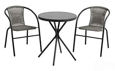 Desks and tables: BASTENSKI STO METAL-STAKLO NOV STO ZA TERASU, DVORISTE, BAST | Cene — 3
