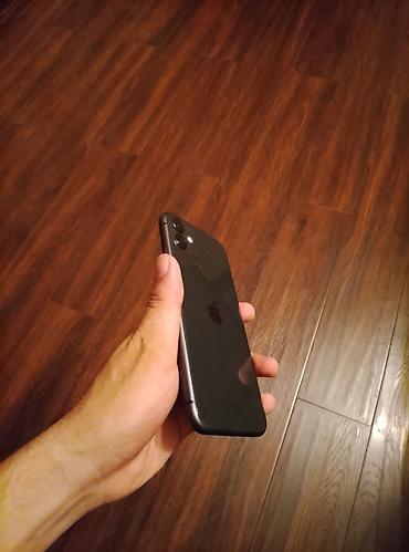 iphone 11 telefon: IPhone 11, Qara, Simsiz şarj — 2