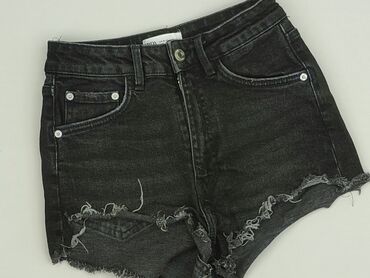 jeansy straight stradivarius: Zara, Szorty damskie, rozmiar 2XS