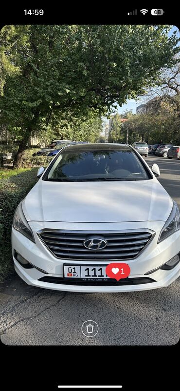 Hyundai: Hyundai Sonata: 2014 г., 2 л, Автомат, Газ, Седан