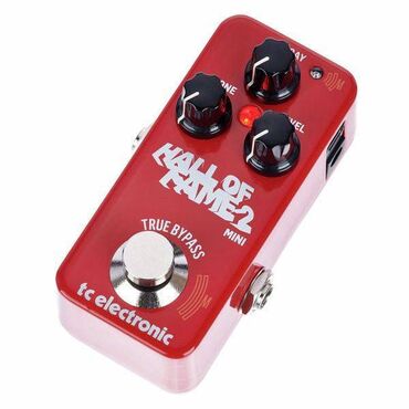 Pedallar: Tc electronic Hall of Fame 2 Mini Reverb ( Gitara pedalı Gitara