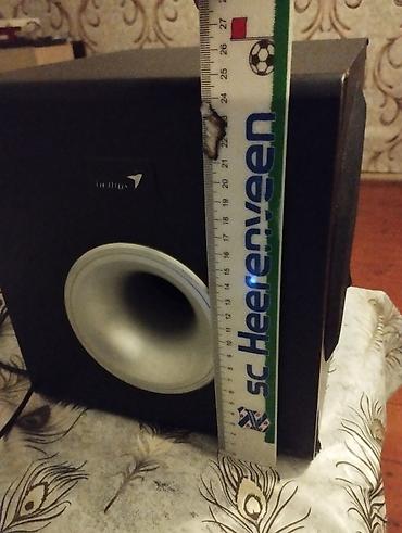 Dinamiklər və kolonkalar: Genius Kolonka, Növ - Sabvufer, rəng - Qara — 2