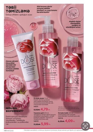 Kosmetika dəstləri: Kosmetik dəst, Faberlic, >10 məhsul, Yeni, Ünvandan götürmə, Pulsuz çatdırılma, Ödənişli çatdırılma — 28
