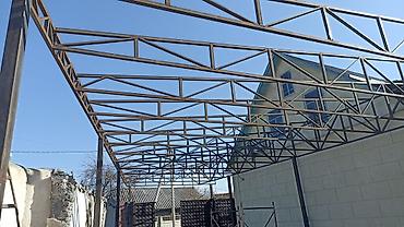 Навесы: Навес, Арочный, Металл, Профнастил — 24