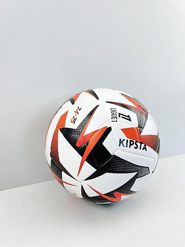 top qiyməti: №: 8623 Məhsulun adı: Futbol topu Kipsta, qara/ağ/narıncı, ölçü 5 — 2