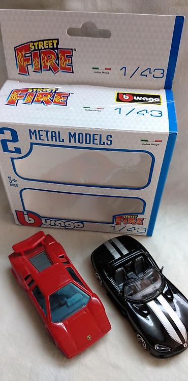 rolsule: Burago Dodge Viper i Lamborghini Countachnovi — 1
