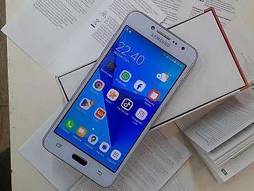 samsung f42: Samsung Galaxy J2 Prime, 8 GB, rəng - Ağ, Zəmanət, Düyməli, Sensor — 1