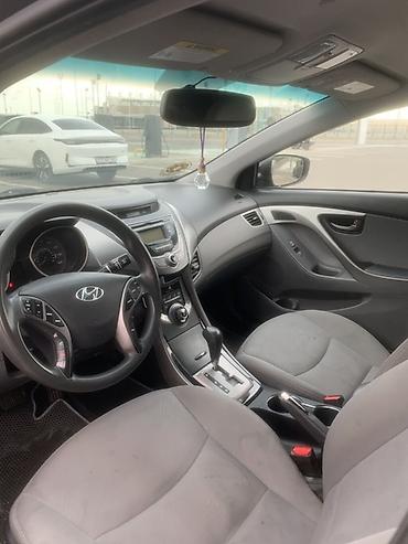 lexus az: Hyundai Elantra sedan – qara rəng, 4 qapı, AZ dövlət nömrə nişanı — 8