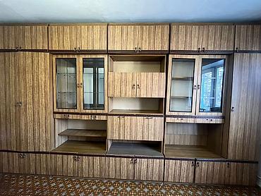 комоды бишкек: Стенка-шкаф, Тип стенки-шкафа: Модульная, Для зала, Б/у, Особенности: Для хранения посуды — 6