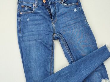spódnice jeansowe z przetarciami bershka: Jeansy, Bershka, XS, stan - Dobry