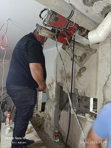 Beton işləri: Beton kəsmə xidməti - Divar, döşəmə və tavanlarda dəqiq və səliqəli — 6