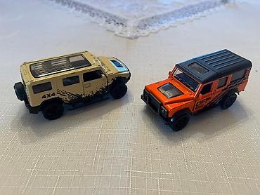 oyuncaq kamaz type 1: Metal oyuncaq off-road jeep modelləri – 2 ədəd dəst - Model növləri — 2