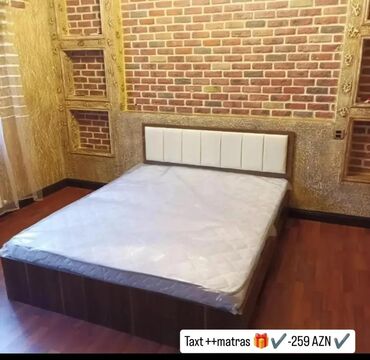 Çarpayılar: Yeni, İkinəfərlik çarpayı, Bazasız, Matras ilə, Siyirməsiz, Azərbaycan — 21