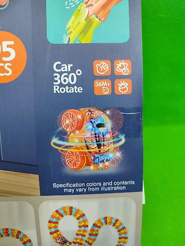 Игрушки: Трек с машинкой Changeable Track игрушка детская🛣️ Комплектация — 9