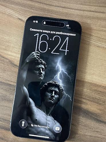 iphone cs max: IPhone 15 Pro, Б/у, 256 ГБ, Защитное стекло, Чехол, Коробка, 79 % — 2