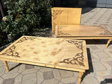 столы доя кафе круглые: Улуттук кыргыз үстөлү, Жаңы, Бүктөө, Жыгач