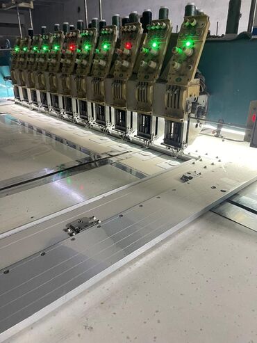 мини оборудование для производства макаронных изделий: Промышленная вышивальная машина многоигольная, автоматическая, с ЧПУ