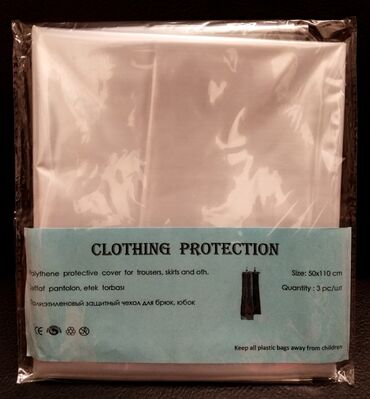 железная вешалка для одежды: Çexol - Чехол - Üzlük полиэтиленовый для защиты одежды от пыли