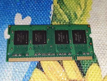 Оперативная память (RAM) для ПК: OCZ PC2-6400 SO-DIMM noutbuk operativ yaddaşı - Tutum: 1 GB - Növ — 2