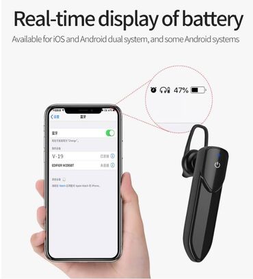 Slušalice: Bluetooth Handsfree Bezicna Slusalica Efektivna udaljenost: 10 metara — 9